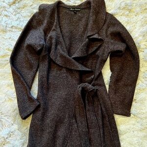 Marisa Christina Wool Sweater Coat